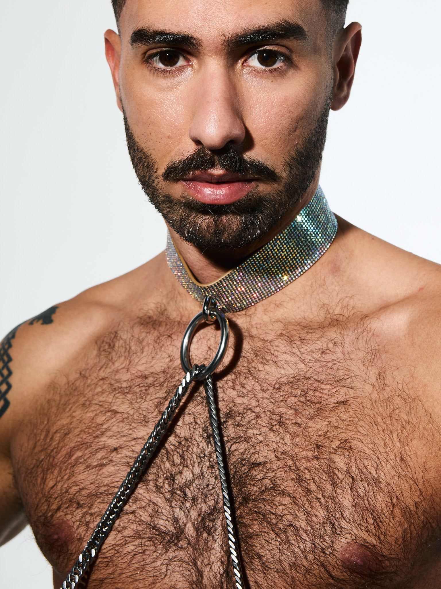 CHOKER Ring Kristall