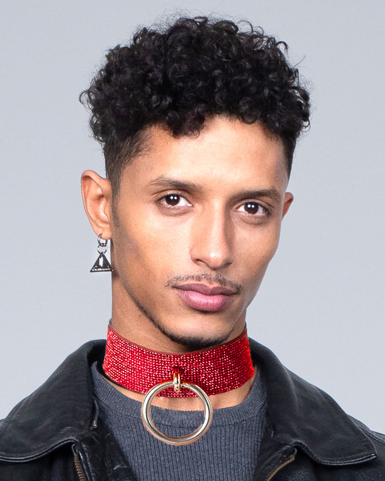 CHOKER Ring Kristall