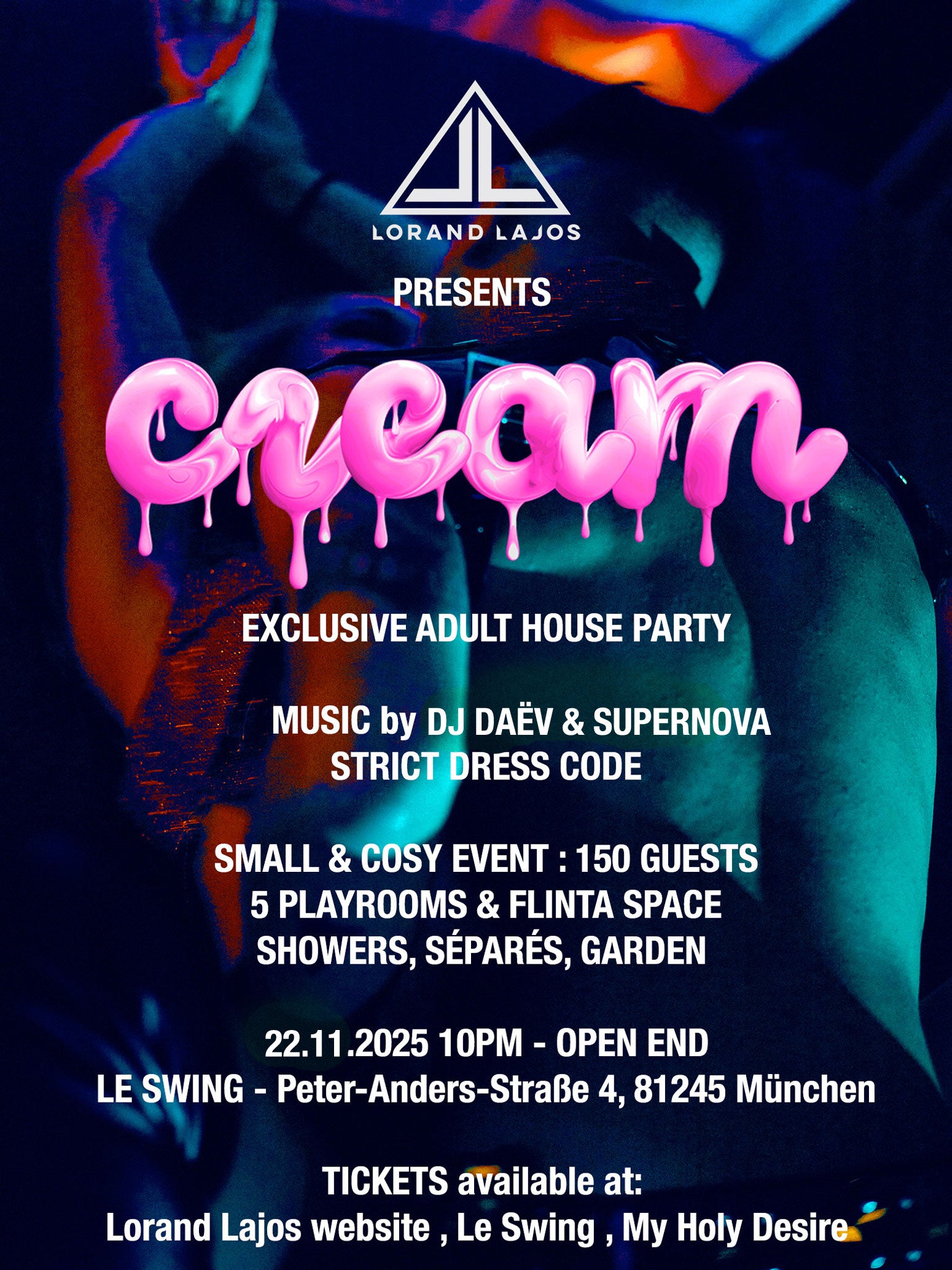 CREAM party ticket 22.11.2025
