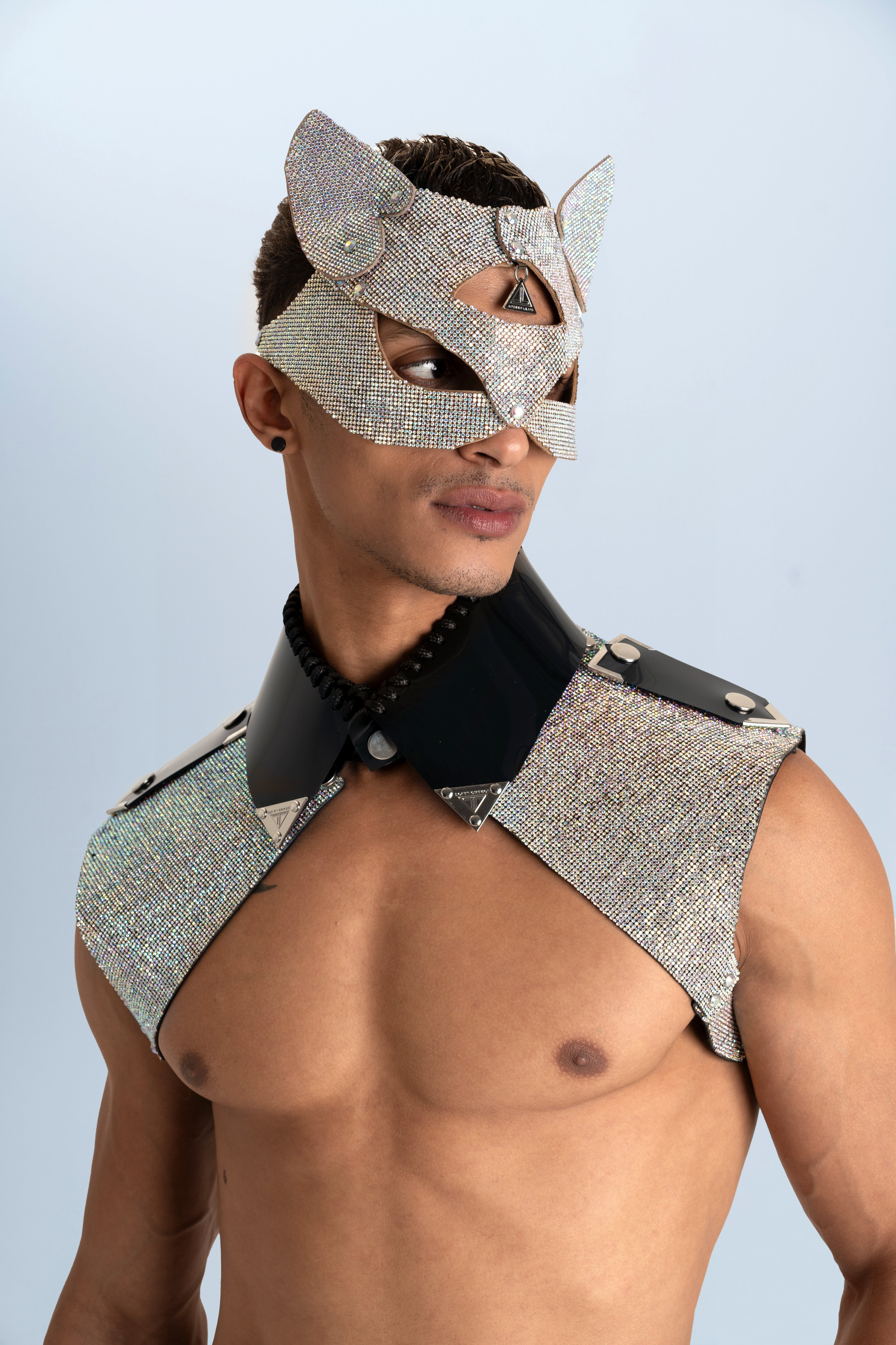 KITTY mask n cristallo