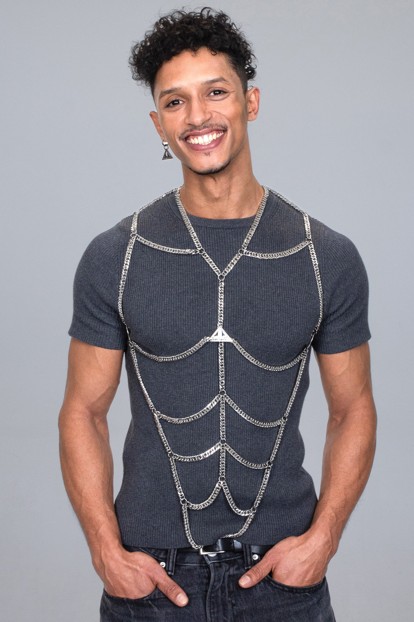 ADAM body chain silver