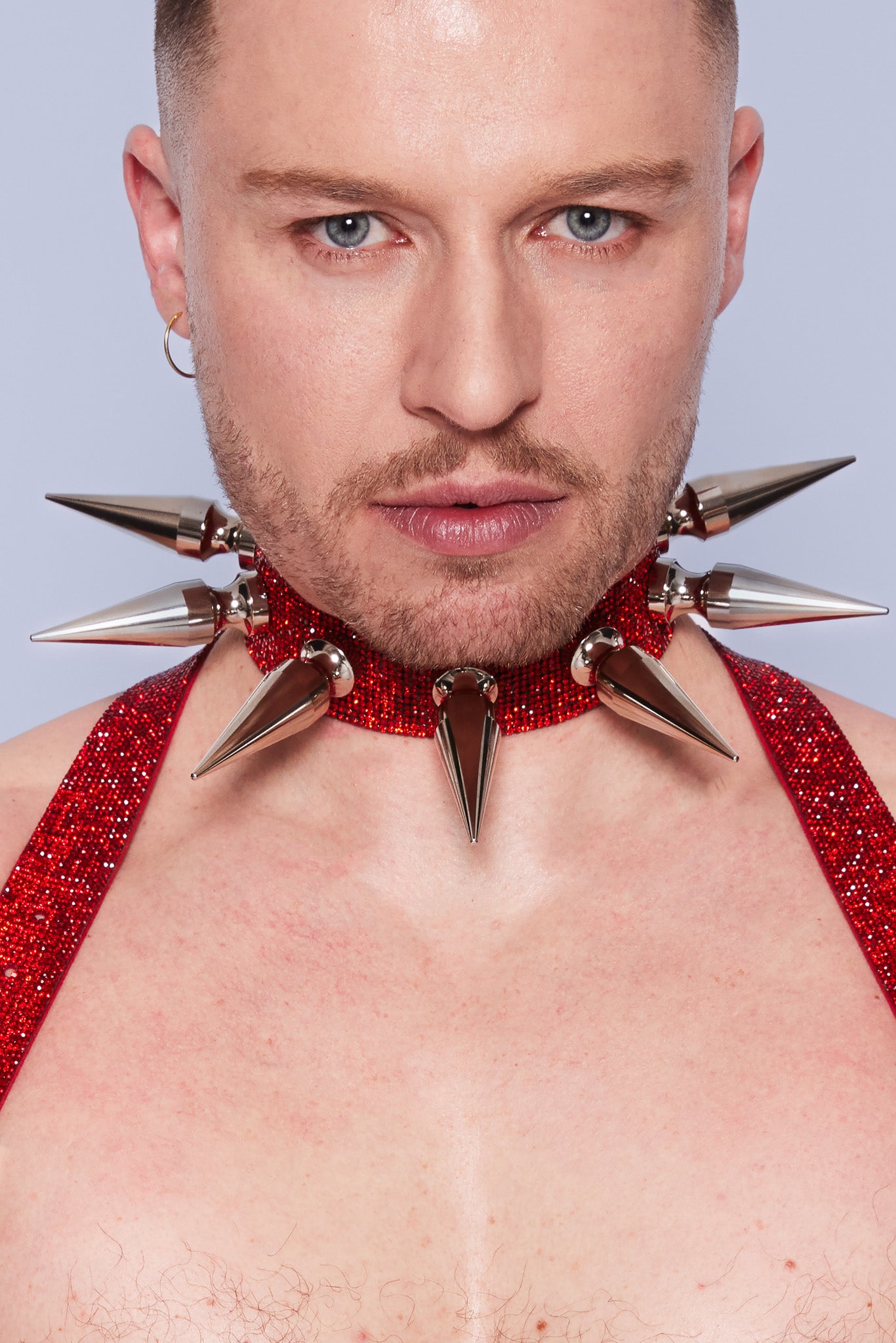 CHOKER Spikes Kristall