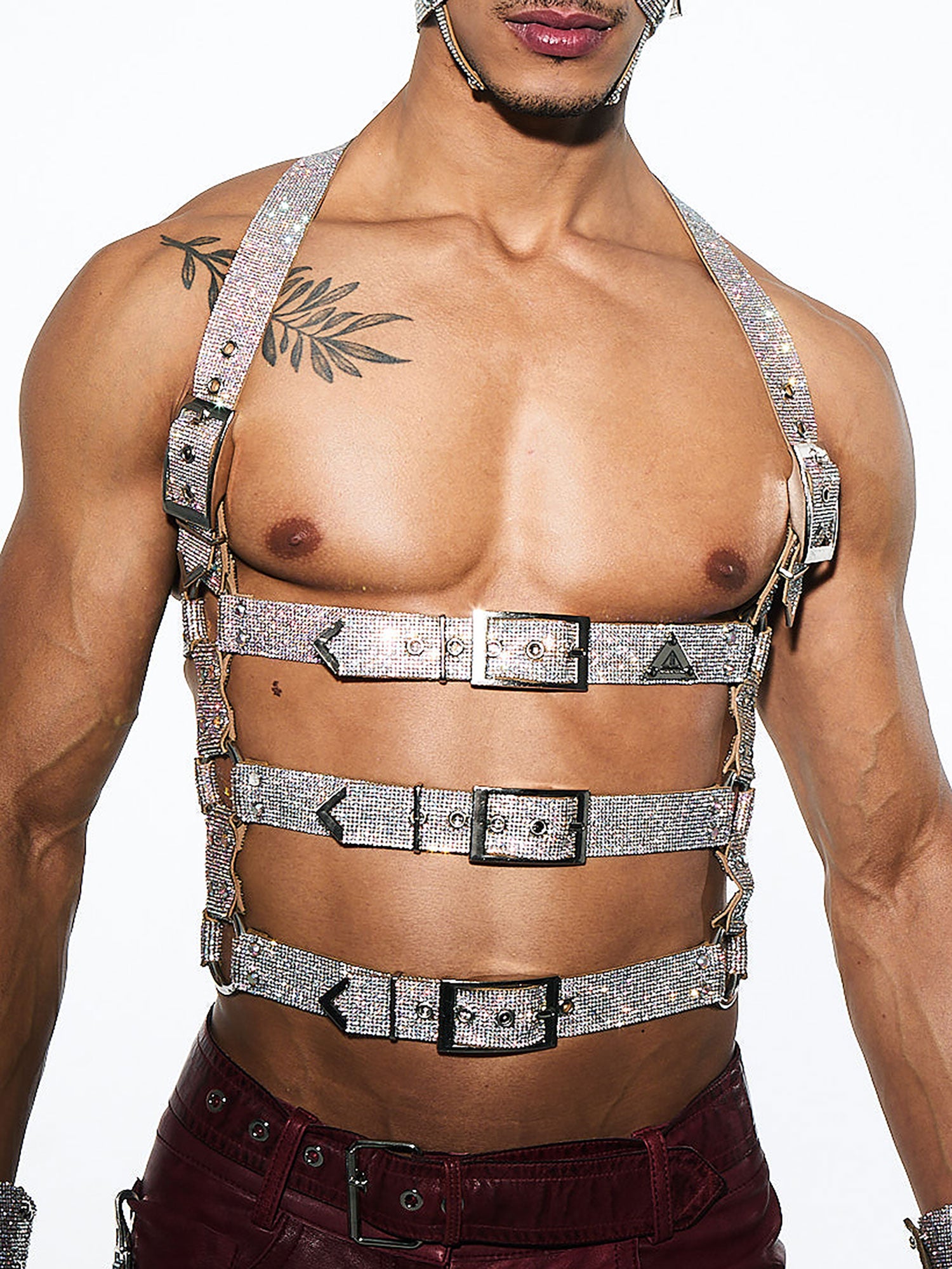 Cage Harness in Cristallo