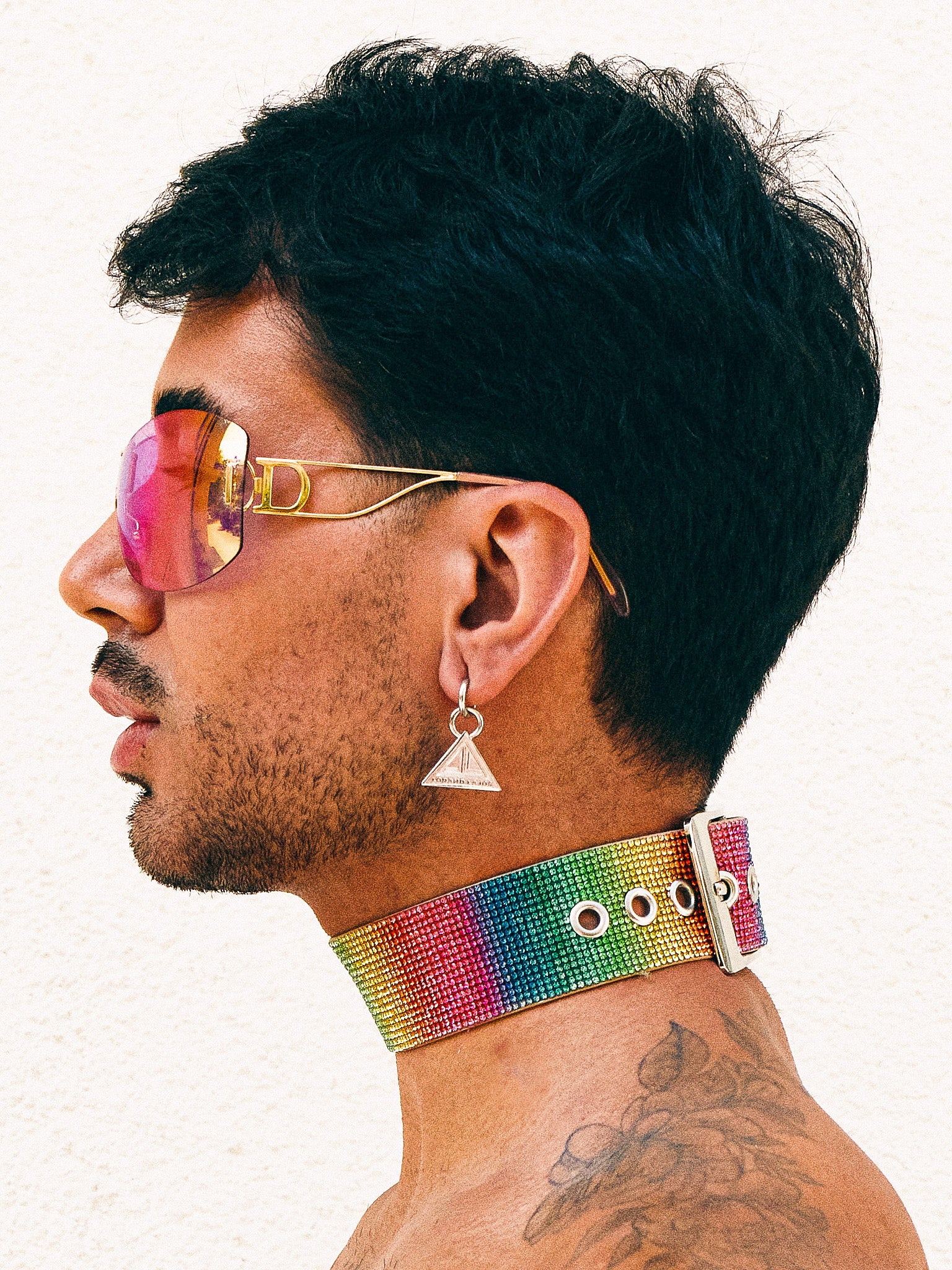 LOGO EAR RING