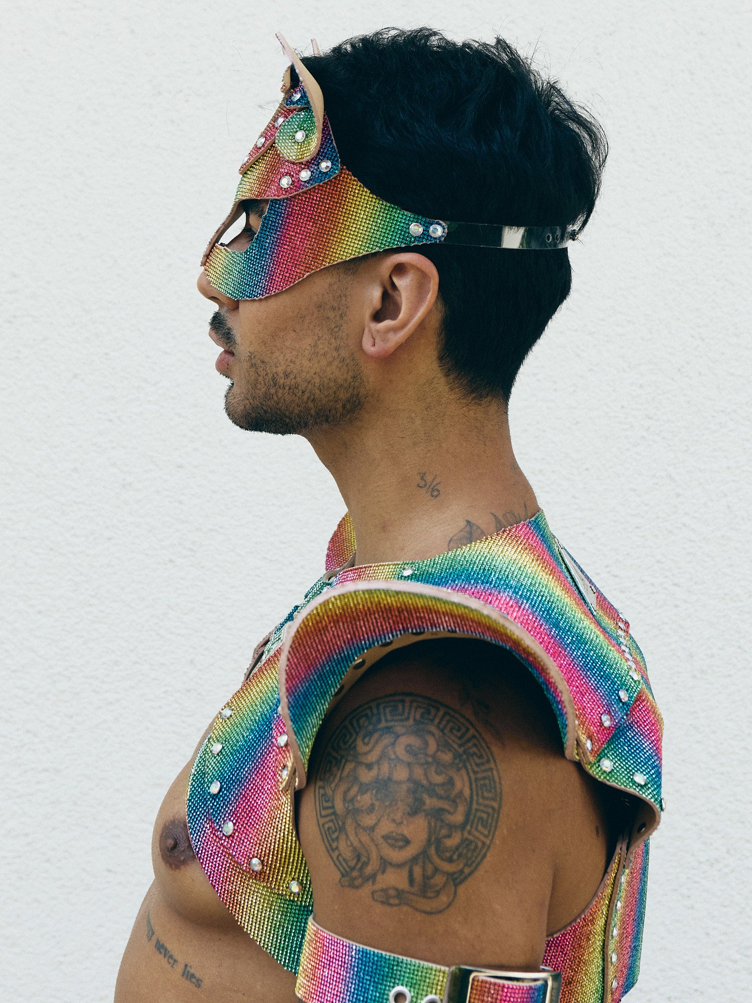 KITTY mask RAINBOW
