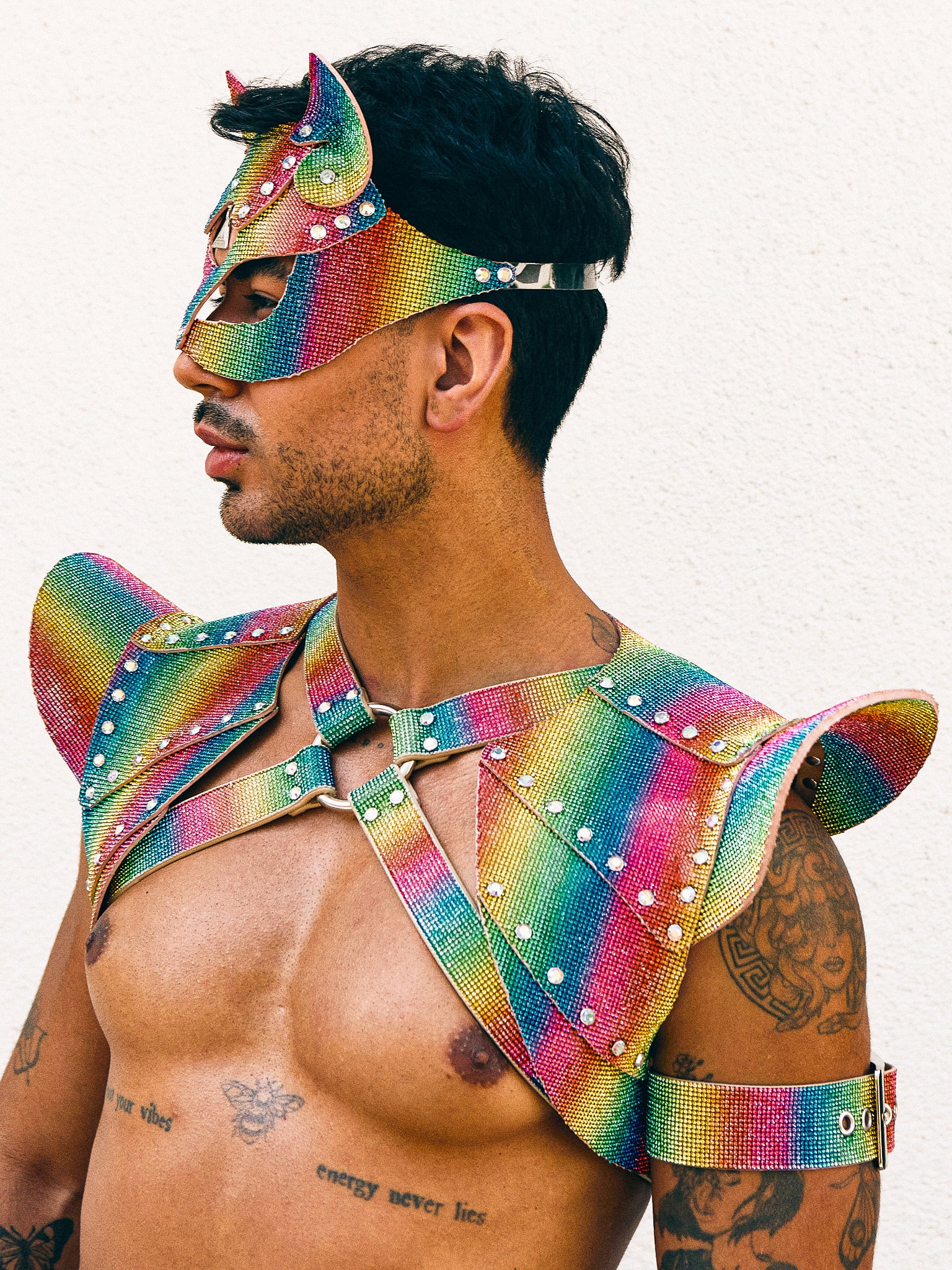 PAGODA JACKET RAINBOW CRYSTAL