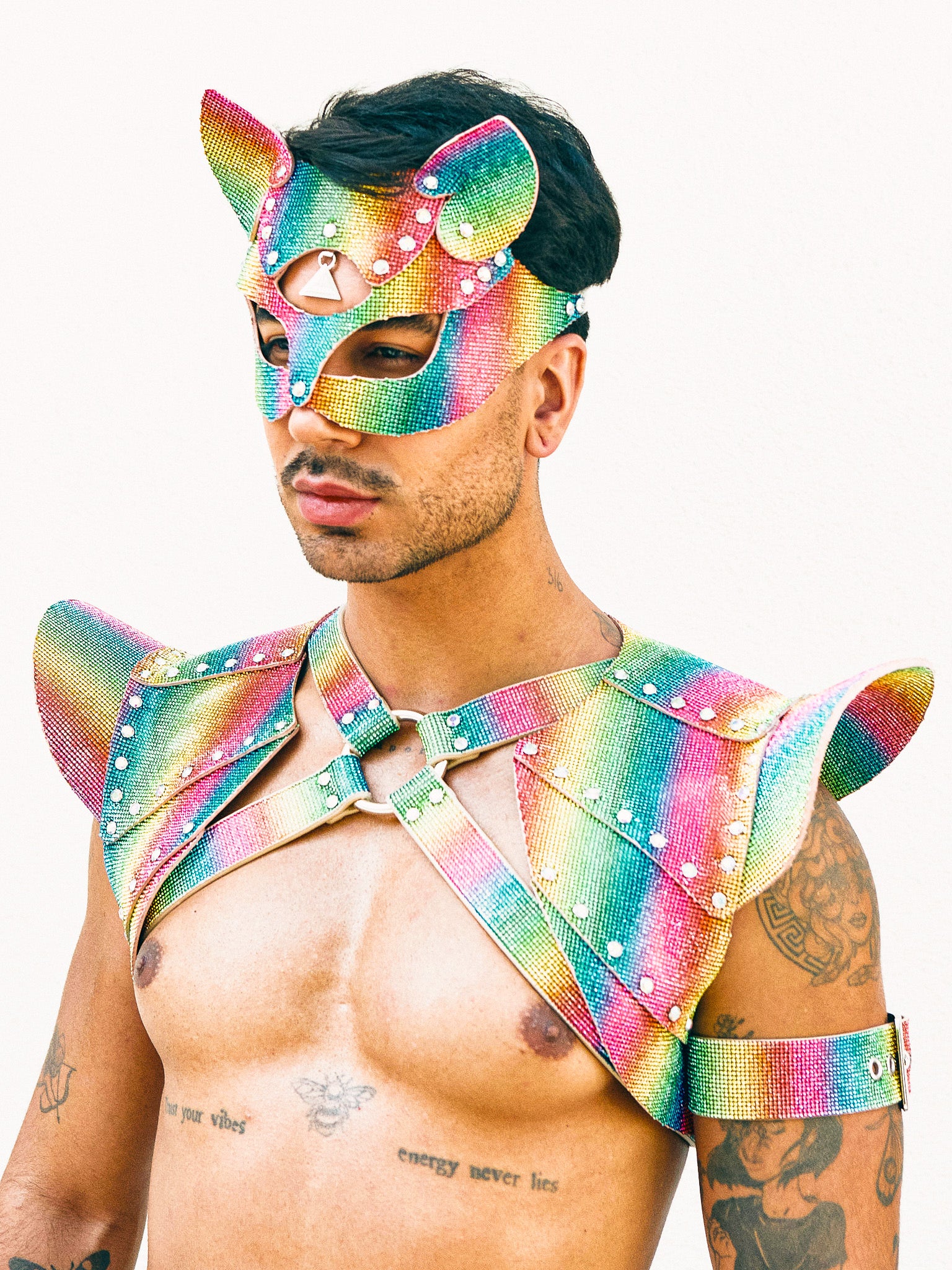 KITTY mask RAINBOW