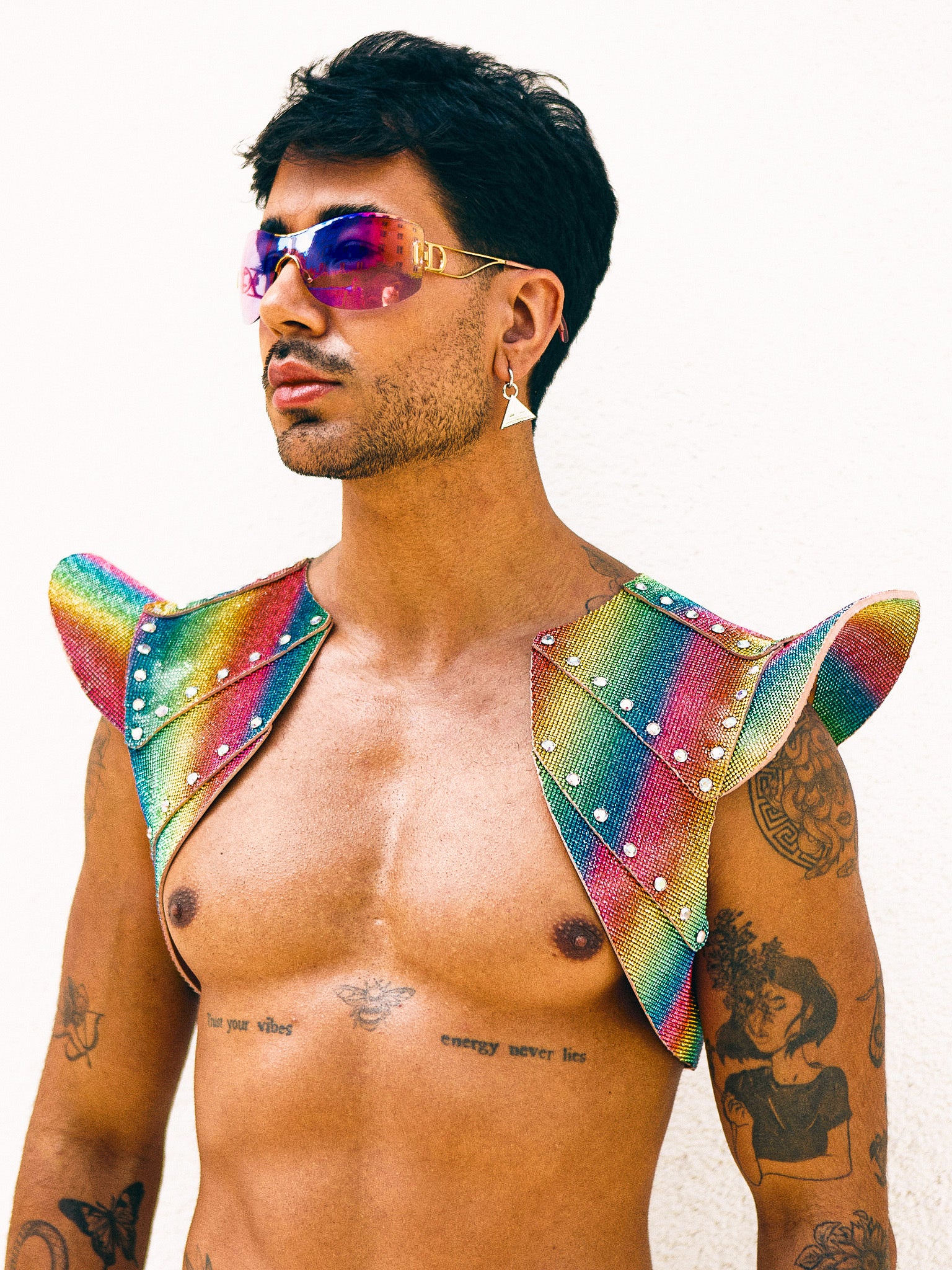 PAGODA JACKET RAINBOW CRYSTAL
