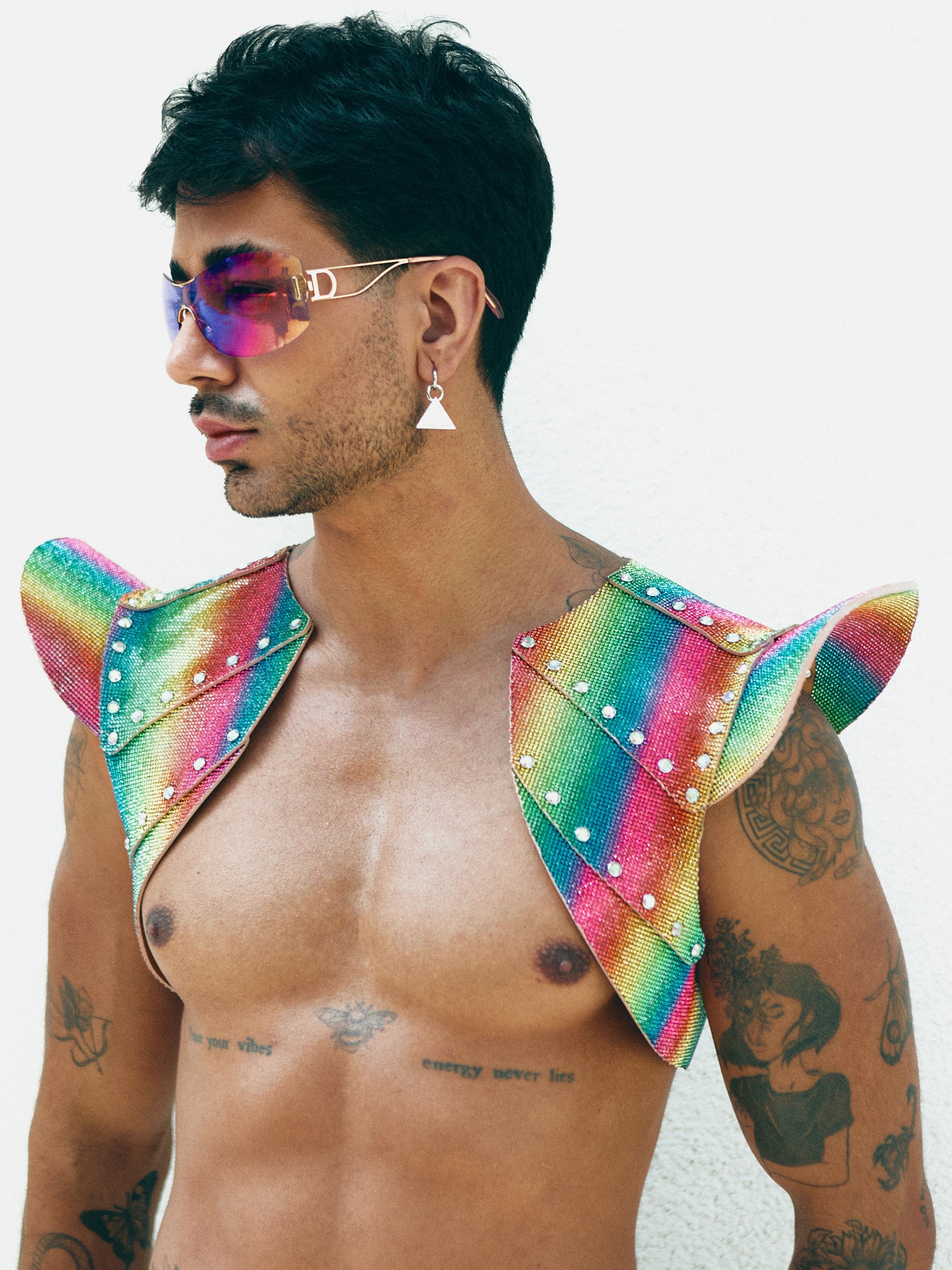 PAGODA JACKET RAINBOW CRYSTAL