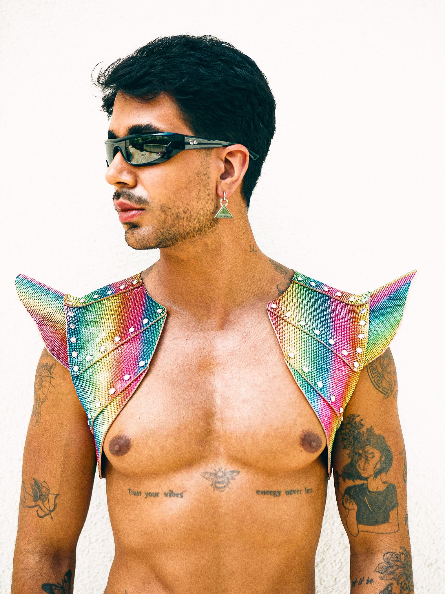PAGODA JACKET RAINBOW CRYSTAL