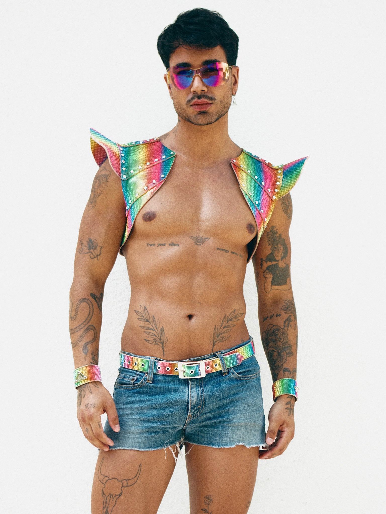 PAGODA JACKET RAINBOW CRYSTAL