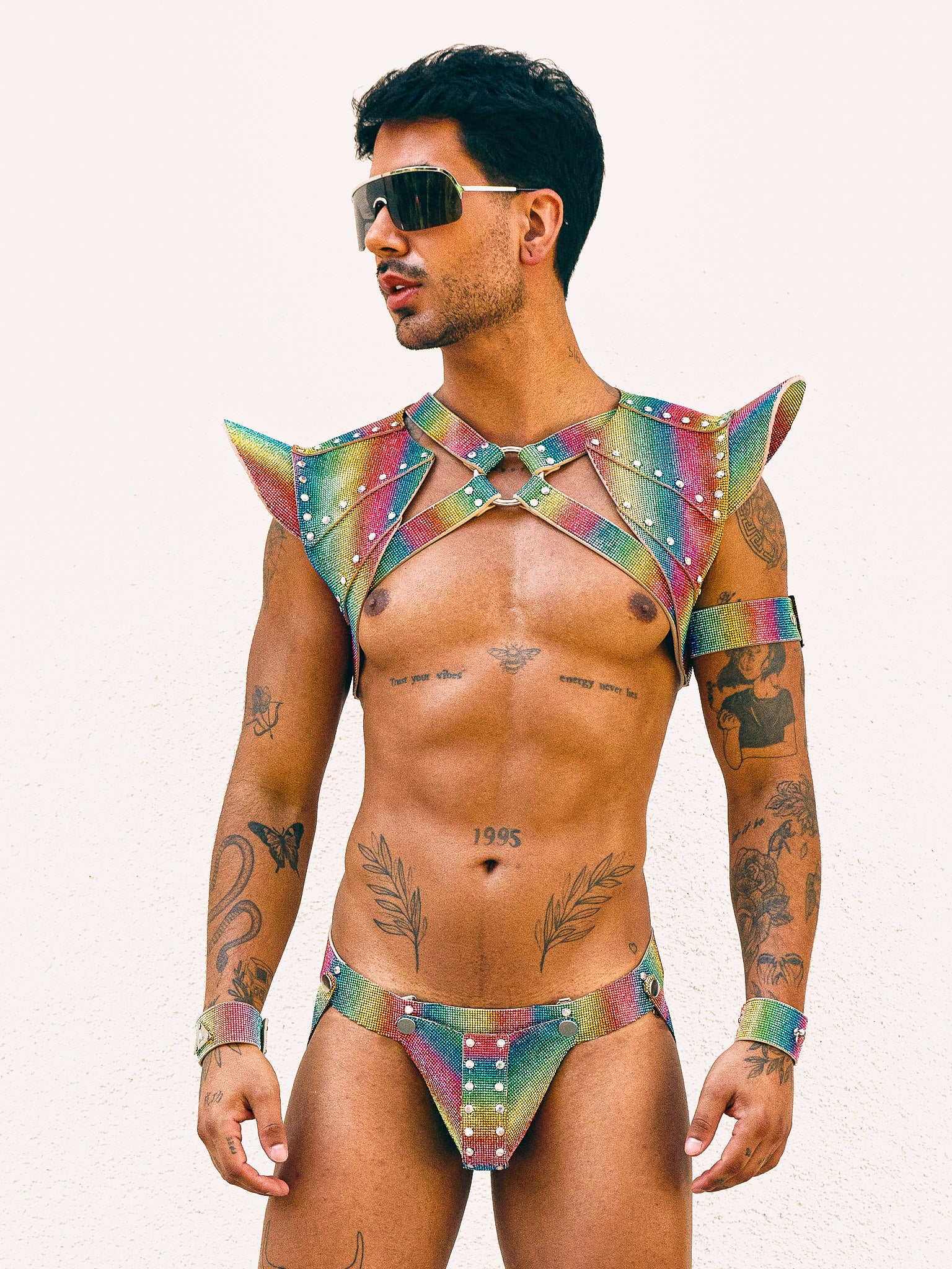 PAGODA JACKET RAINBOW CRYSTAL