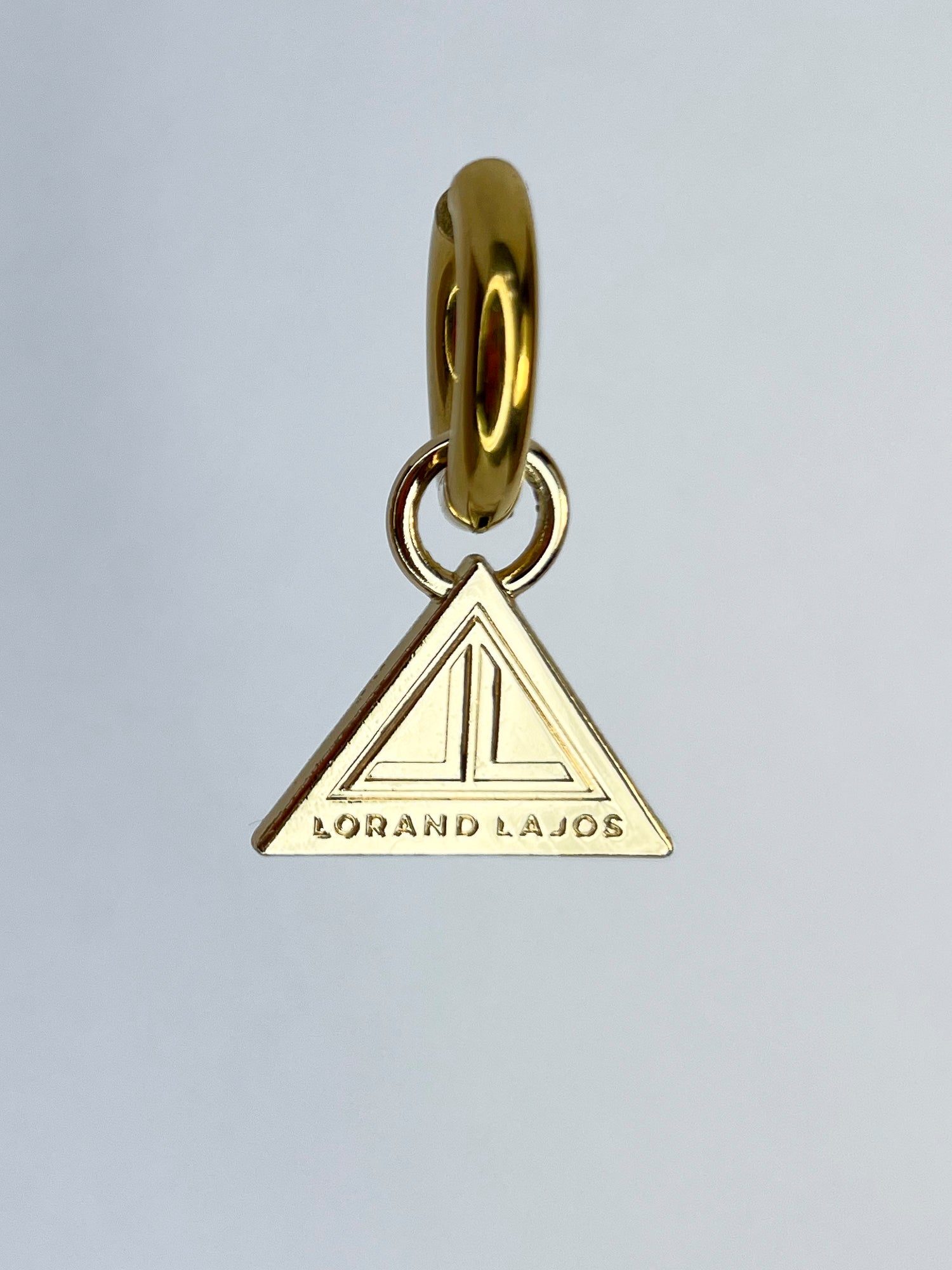 LOGO OHRRING mit großem Ring
