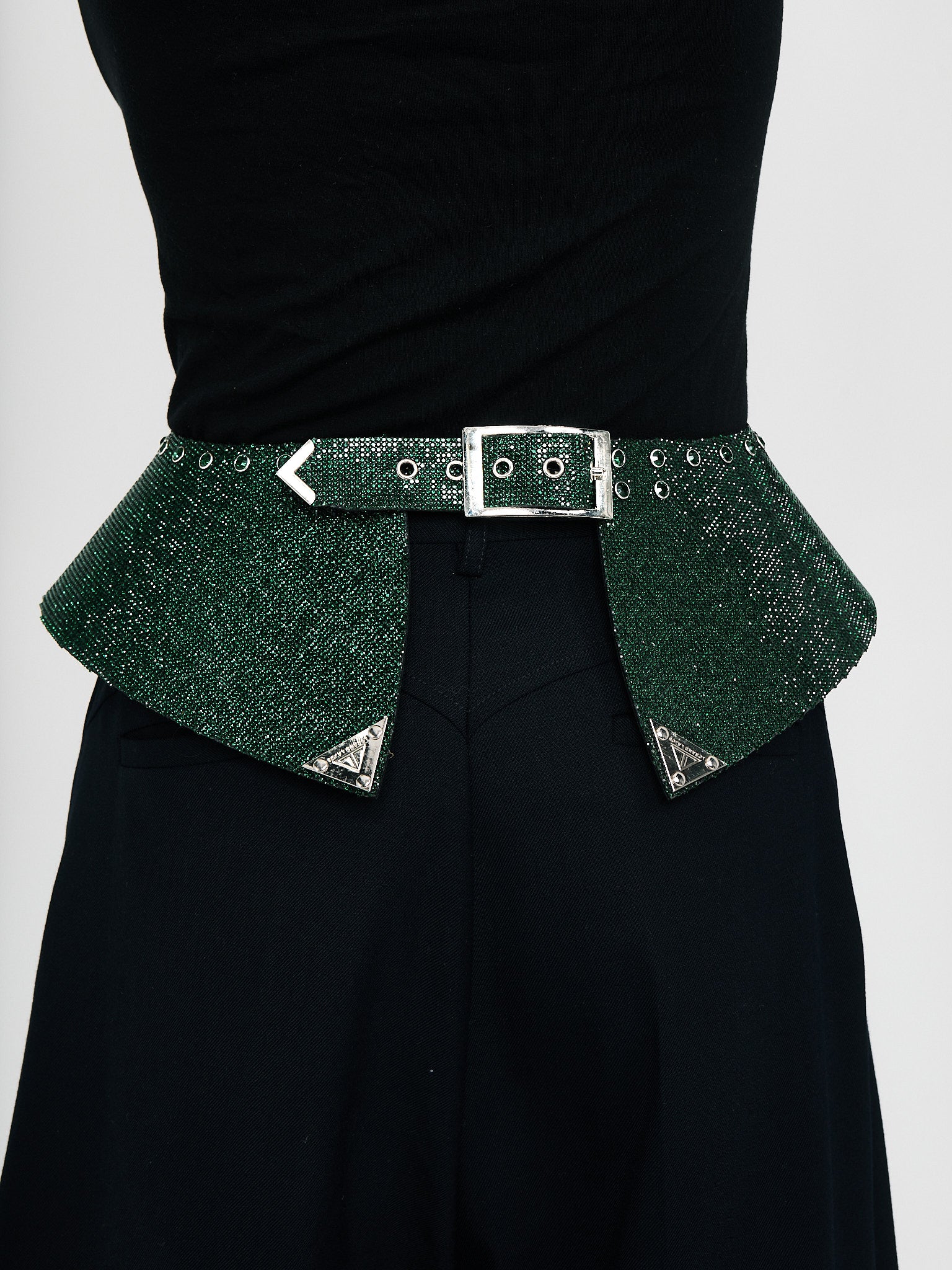 PEPLUM belt crystal