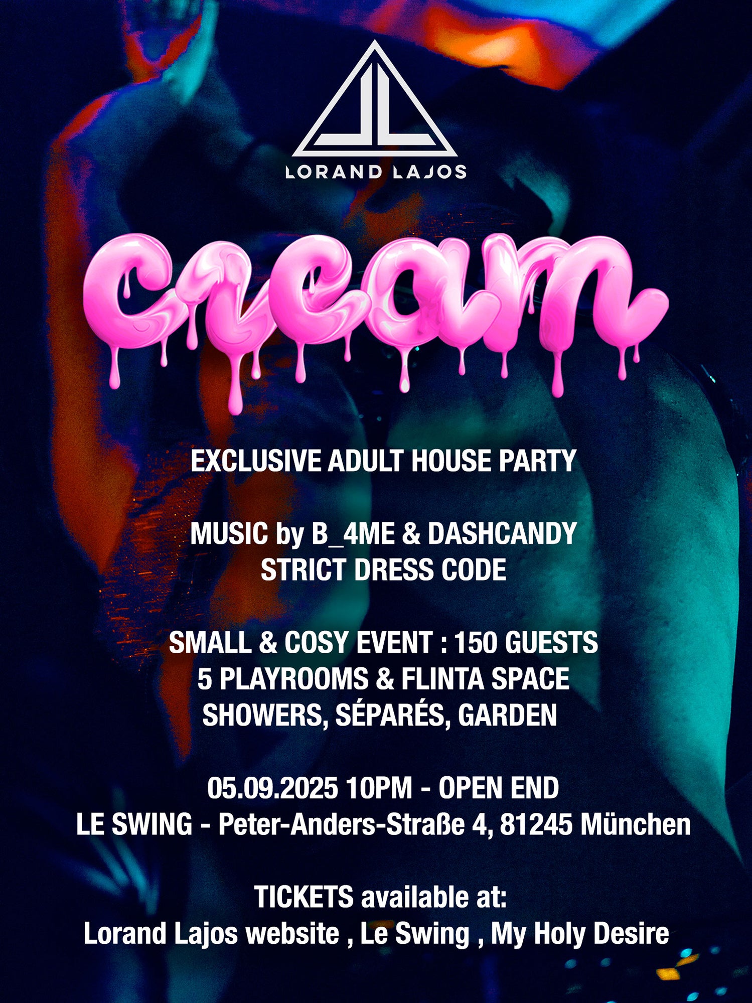 CREAM party ticket 05.09.2025