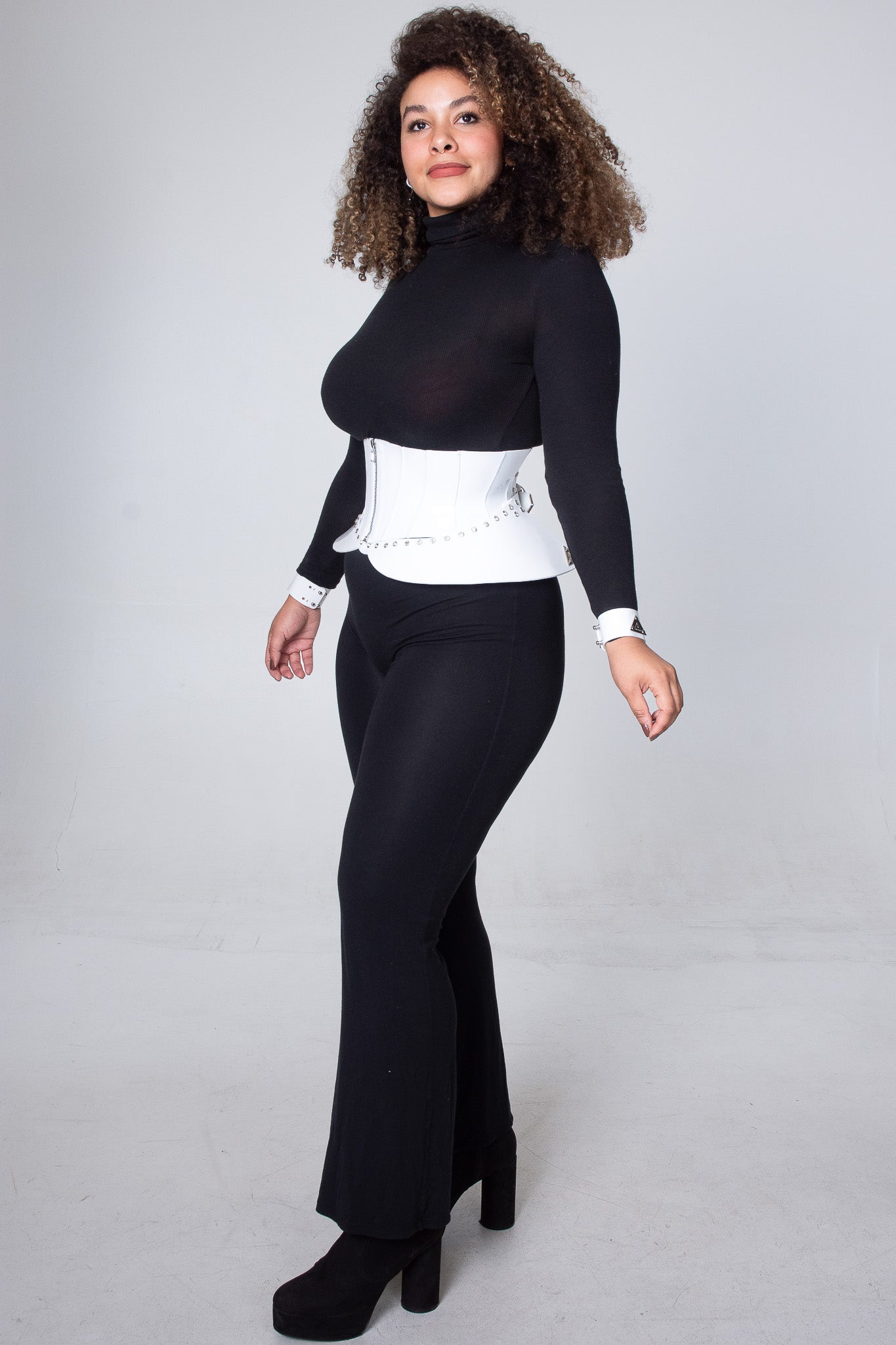 PEPLUM belt vinyl