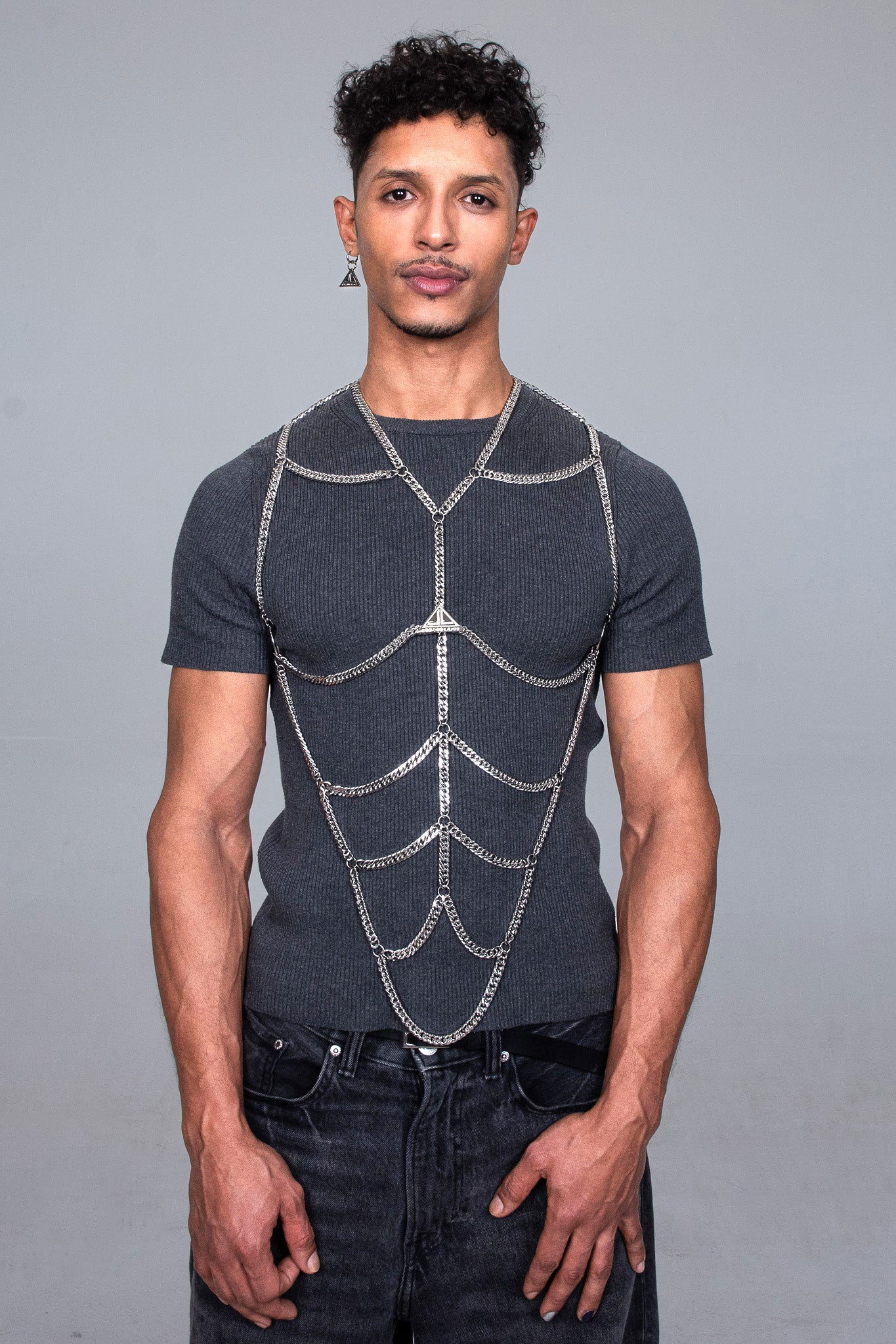 ADAM body chain silver