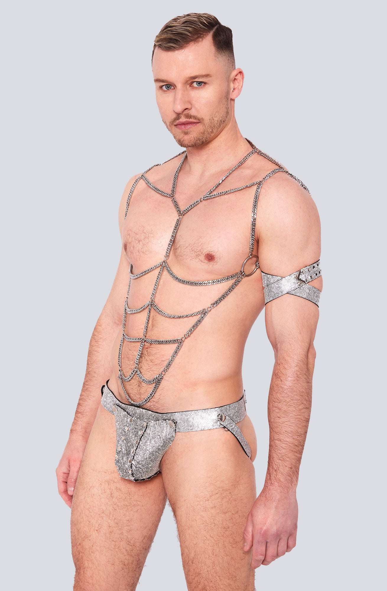 ADAM body chain silver