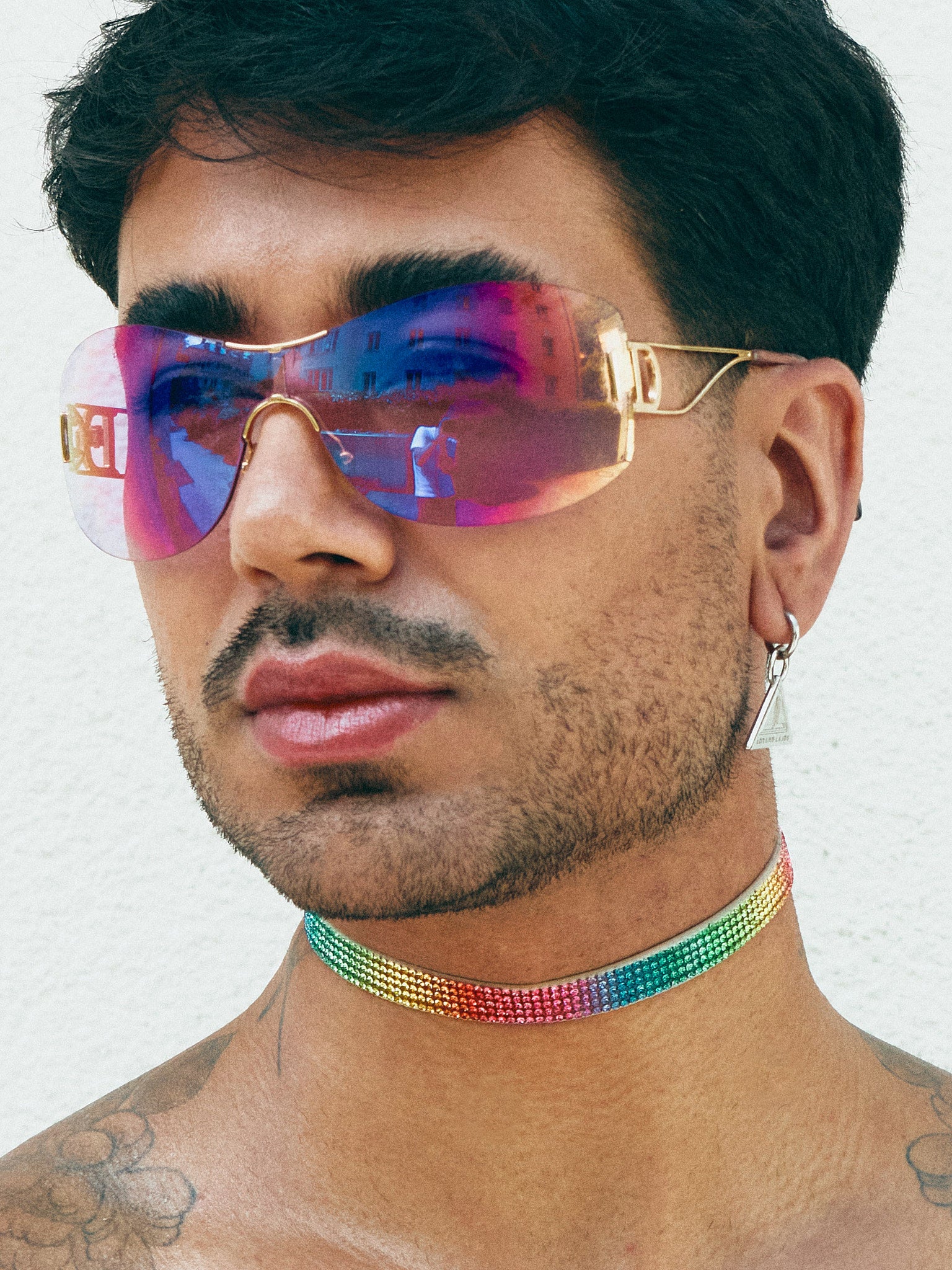 CHOKER FINE RAINBOW