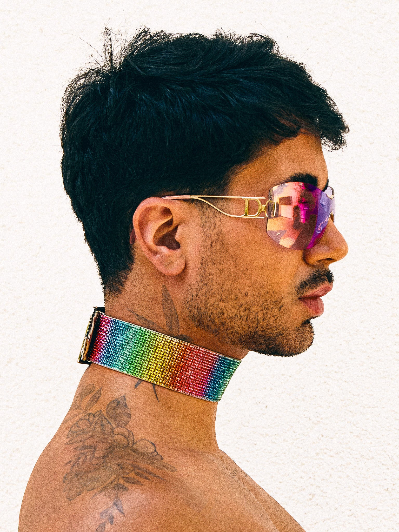 CHOKER PURE rainbow