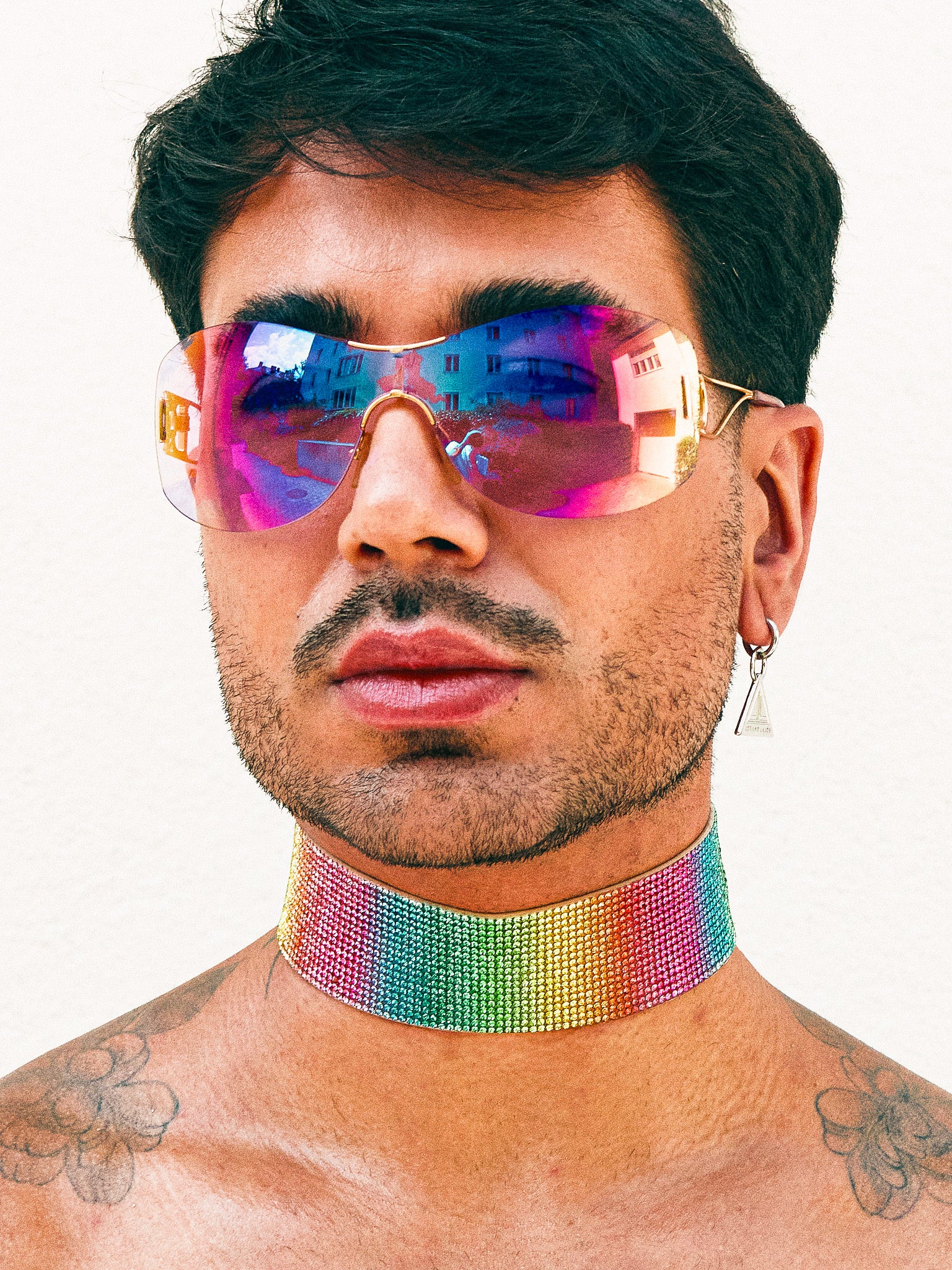 CHOKER PURE rainbow