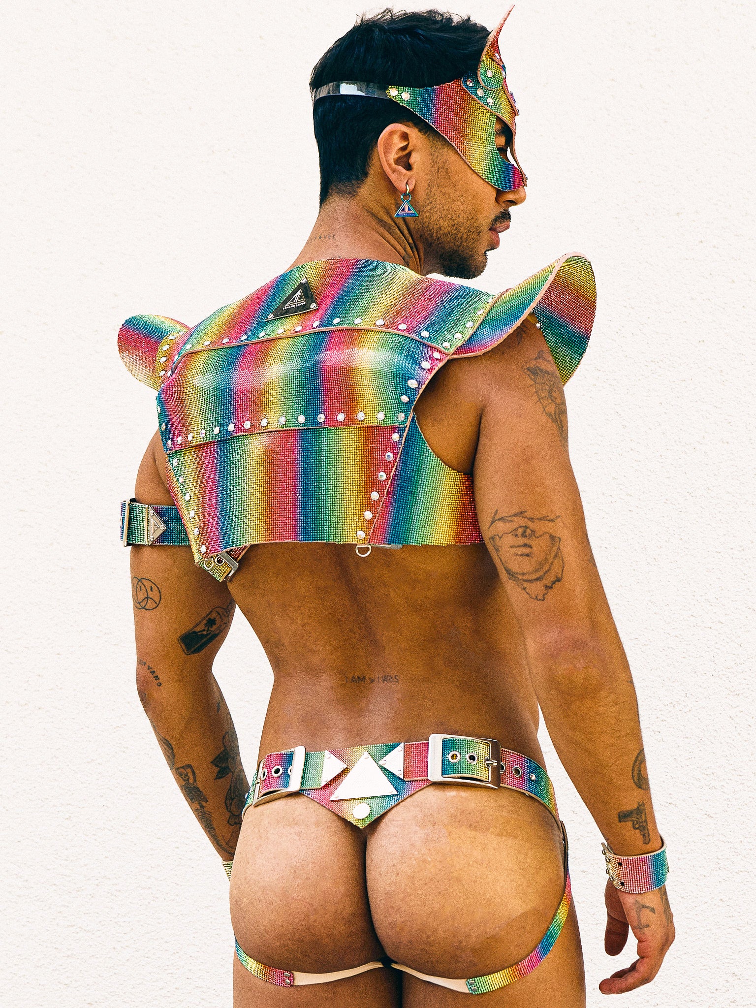 PAN jockstrap set RAINBOW