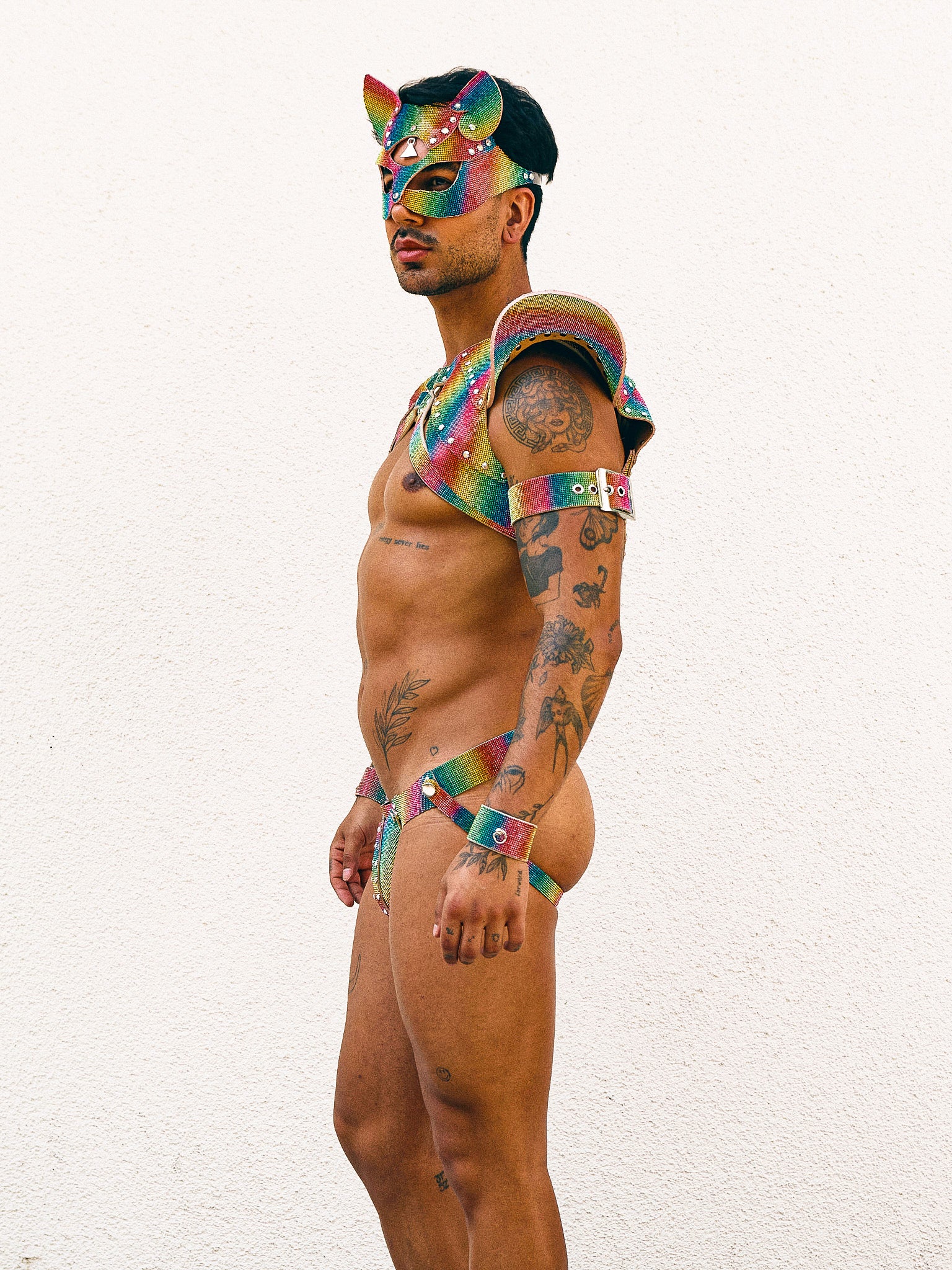 PAN jockstrap set RAINBOW