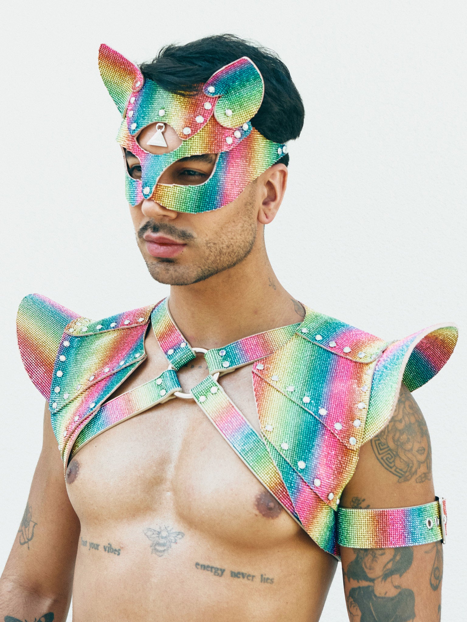 KITTY mask RAINBOW
