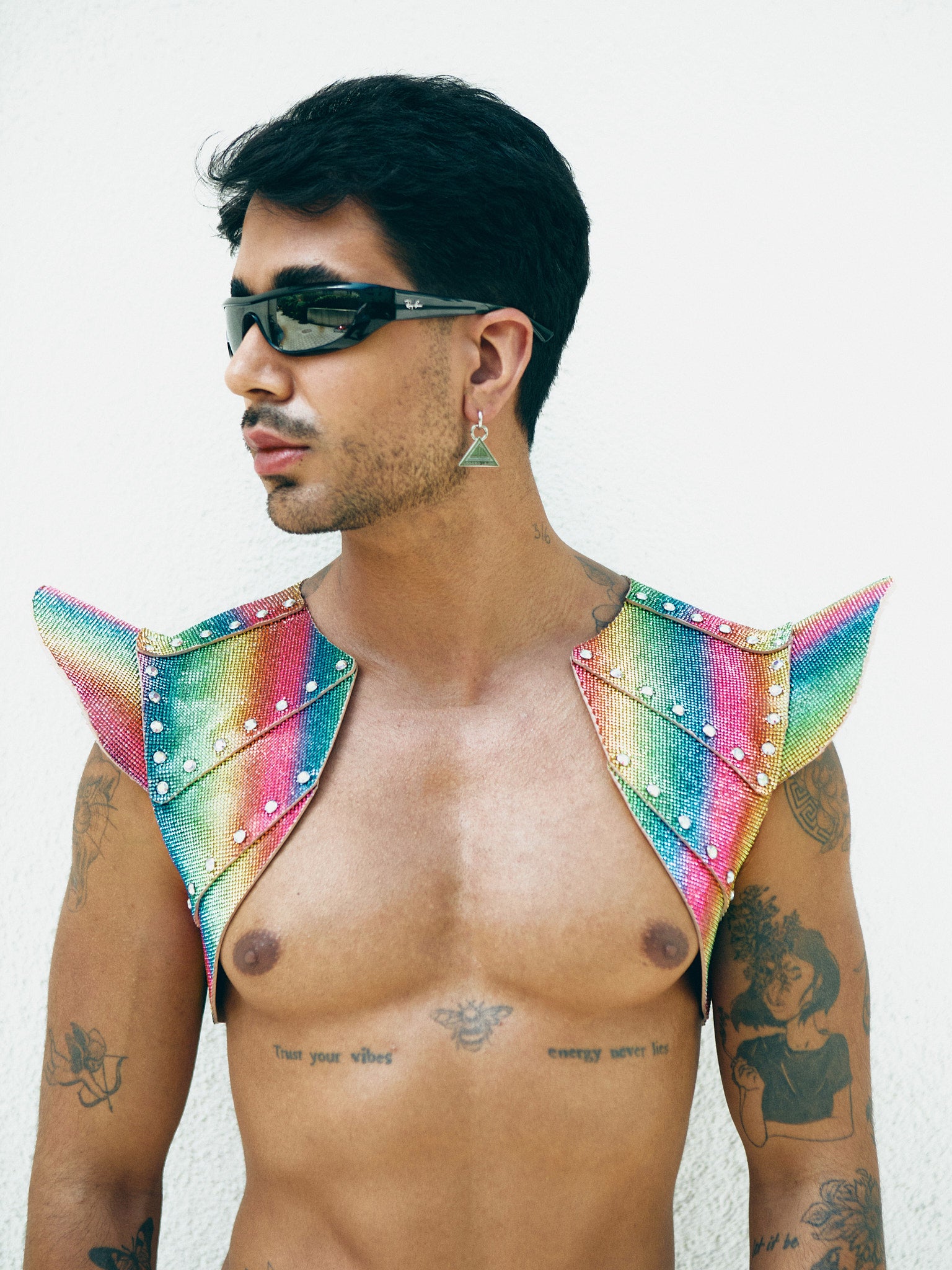 PAGODA JACKET RAINBOW CRYSTAL