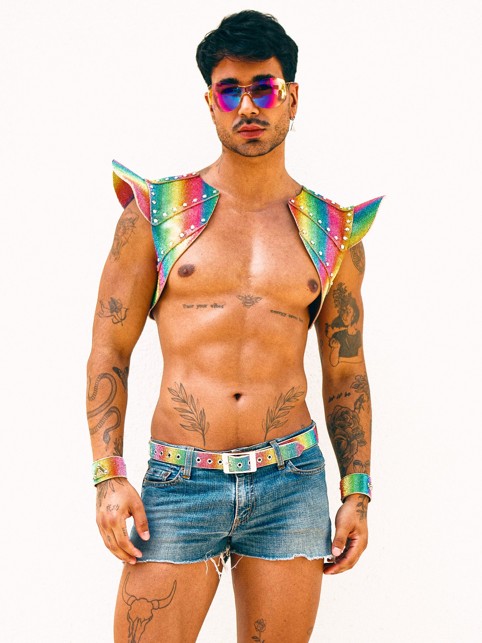 PAGODA JACKET RAINBOW CRYSTAL