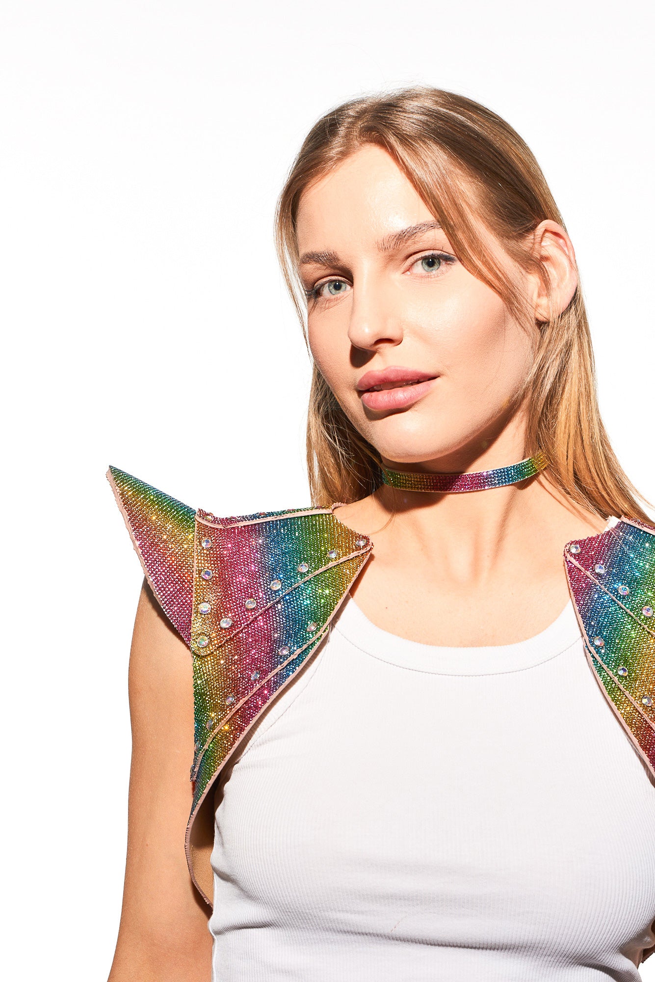 CHOKER FINE RAINBOW