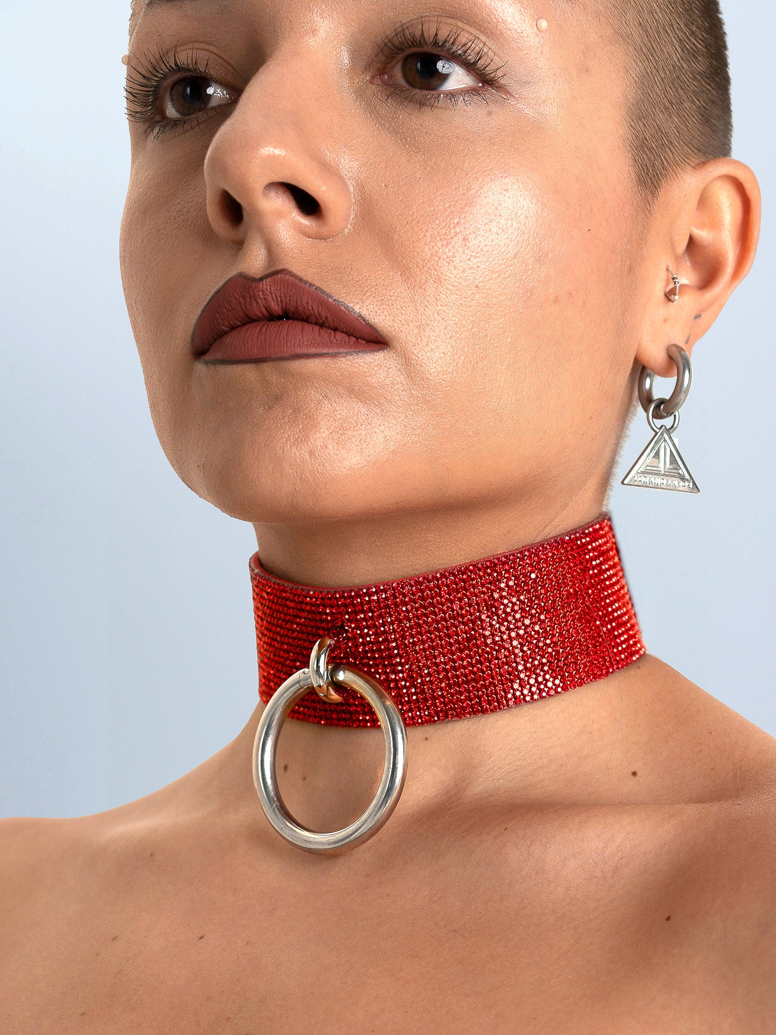 CHOKER Ring Kristall