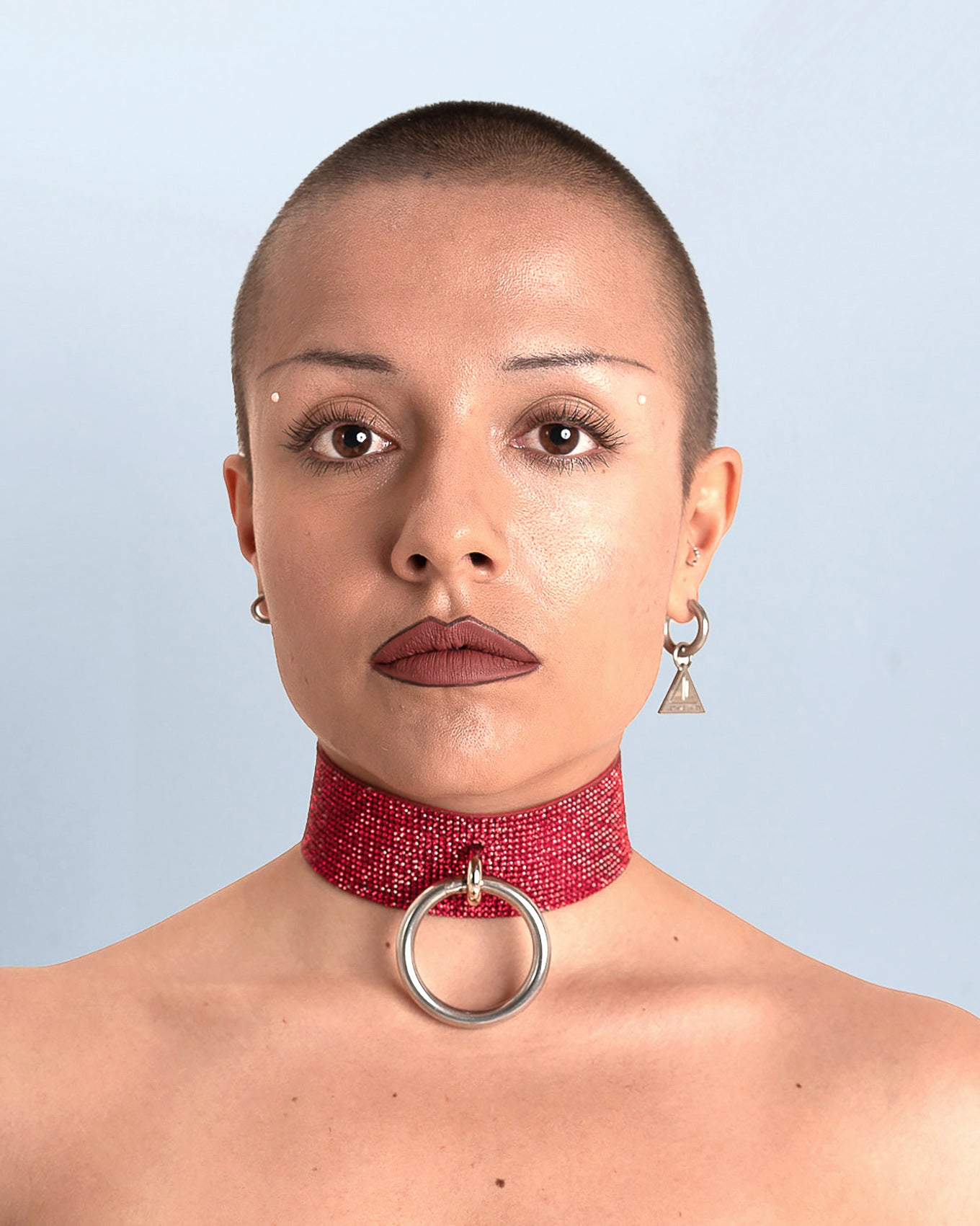 CHOKER Ring Kristall