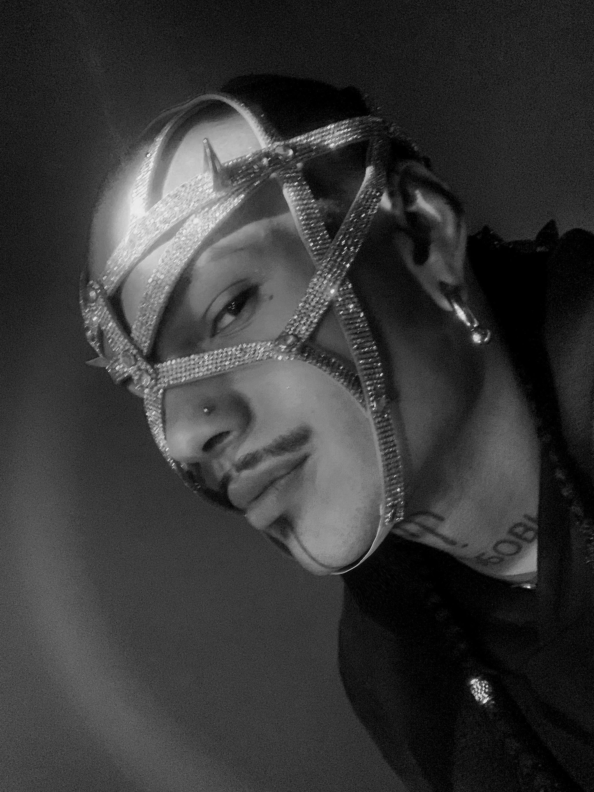 SATYR mask cristallo