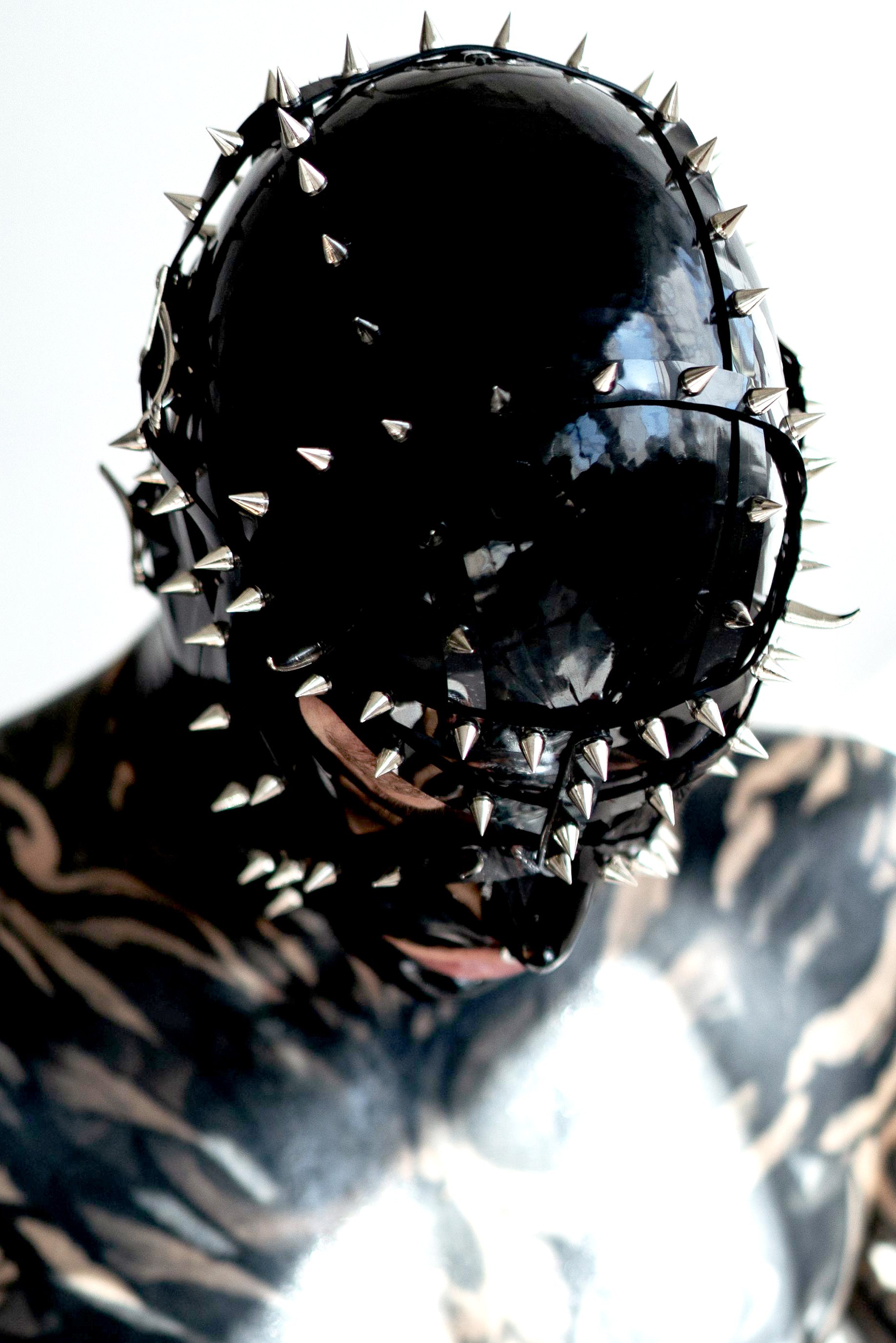 DION studded mask vinyl